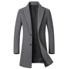 Men's Refined Mid Length Tweed Coat