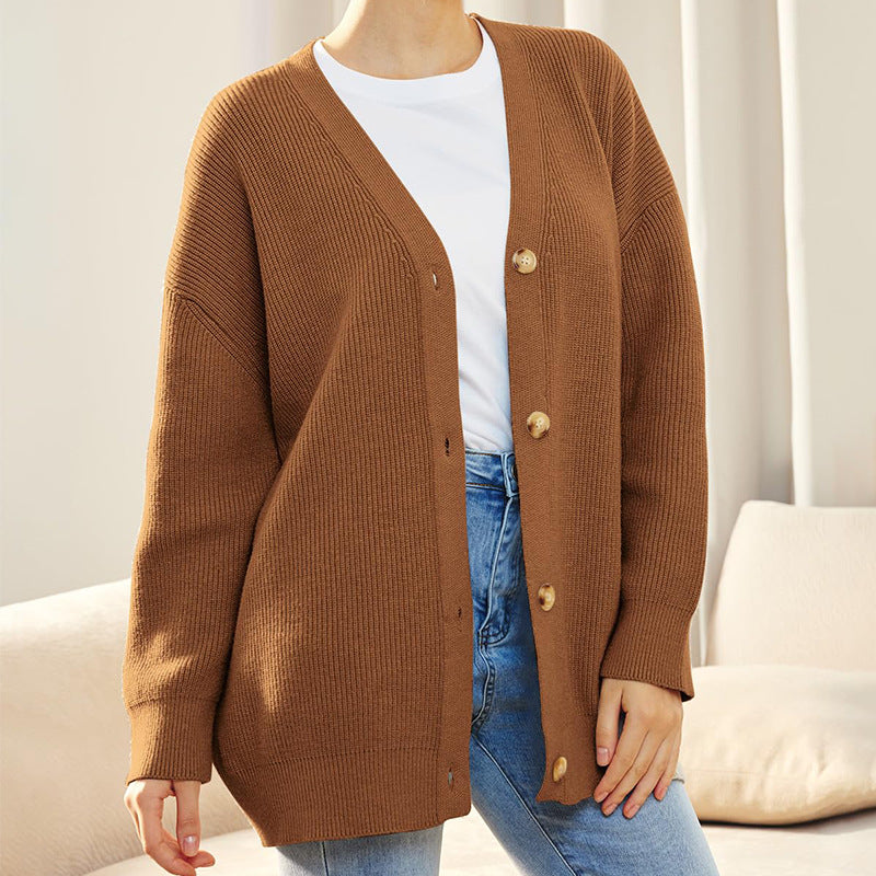 Women's Soft Knit Oversized Cardigan
