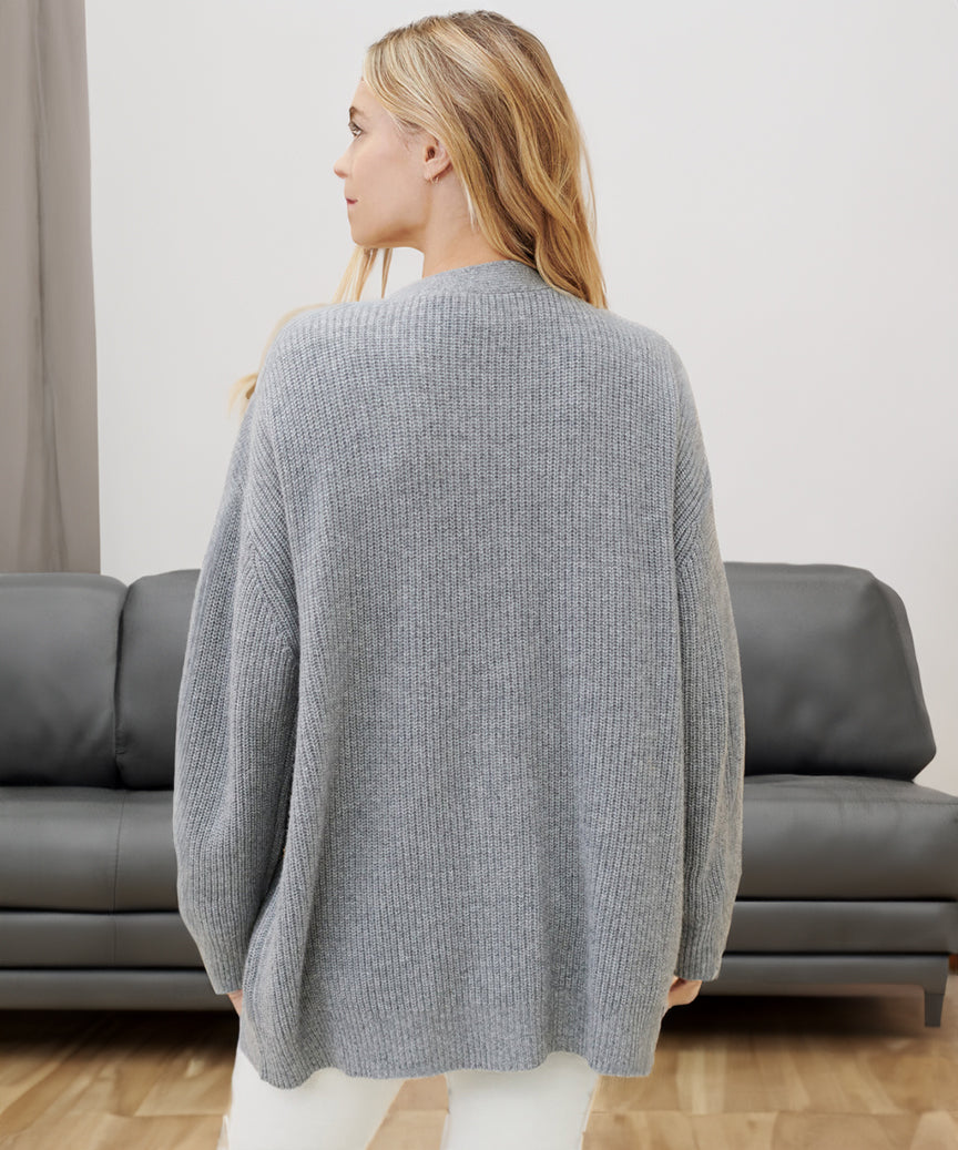 Women's Soft Knit Oversized Cardigan