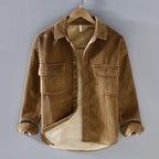 Men's Corduroy Button Up Overshirt