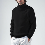 Men's Raglan Roll Neck Jumper