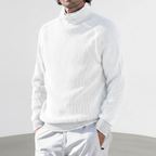 Men's Raglan Roll Neck Jumper