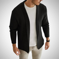 Men's Shawl Collar Open Cardigan
