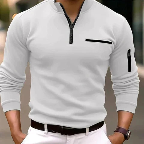 Men's Zip Pocket Jumper