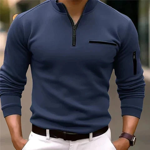Men's Zip Pocket Jumper