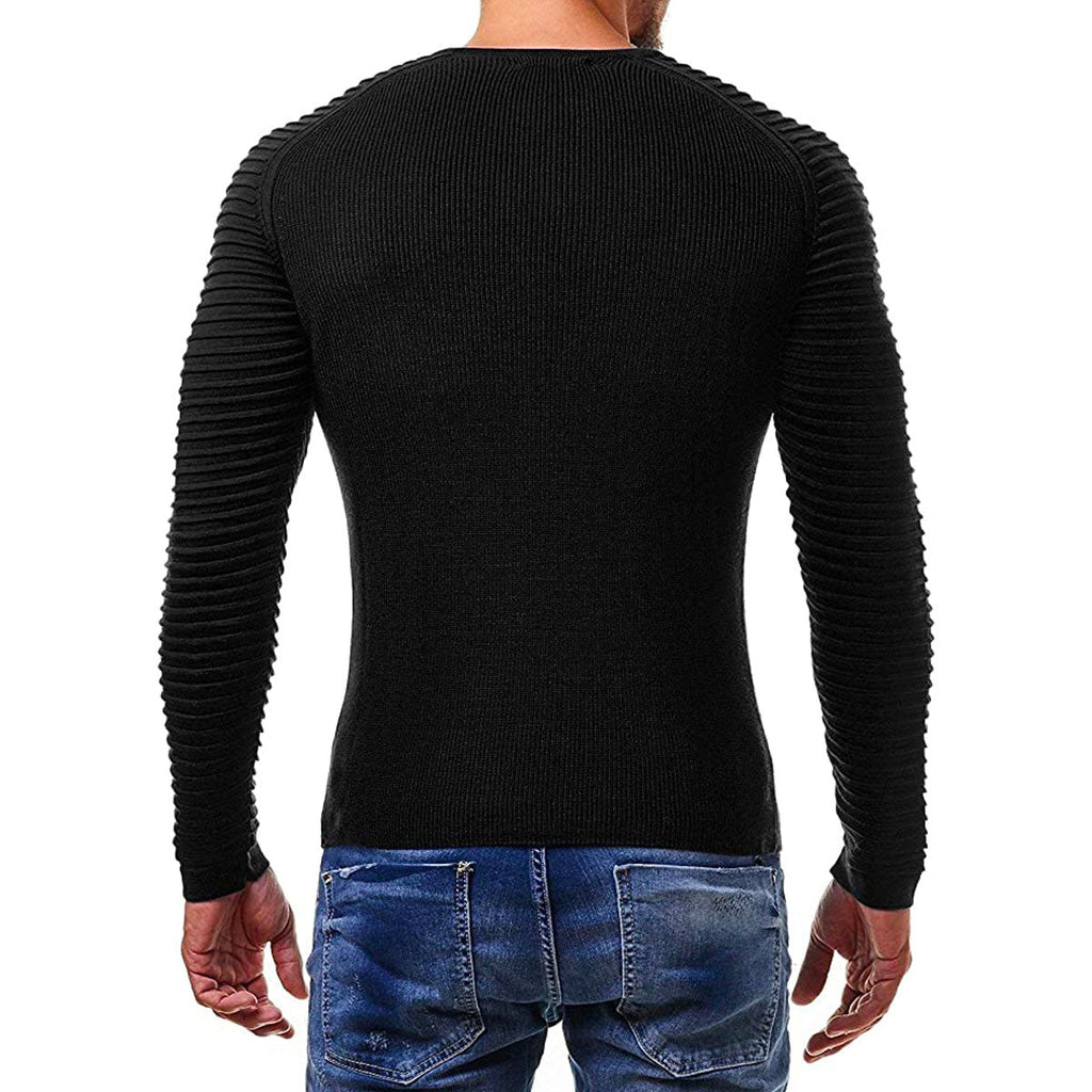 Men's Slim Raglan Knit Jumper