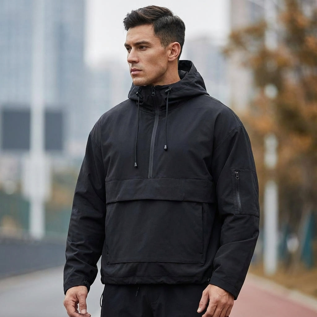 Men's Water Repellent Anorak Jacket