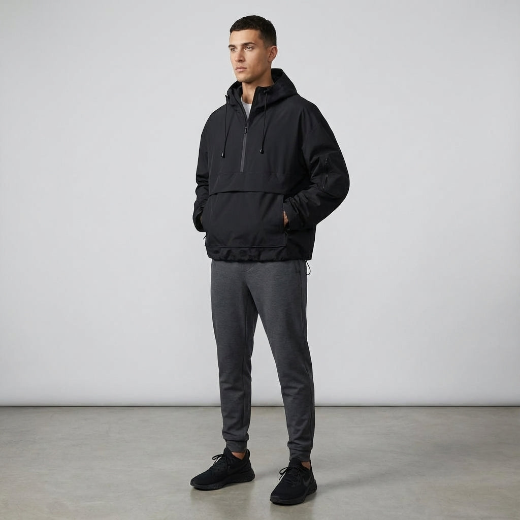 Men's Water Repellent Anorak Jacket