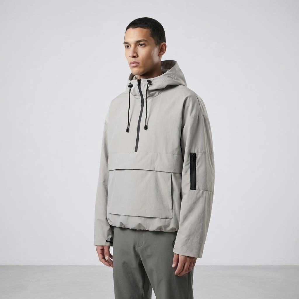 Men's Water Repellent Anorak Jacket