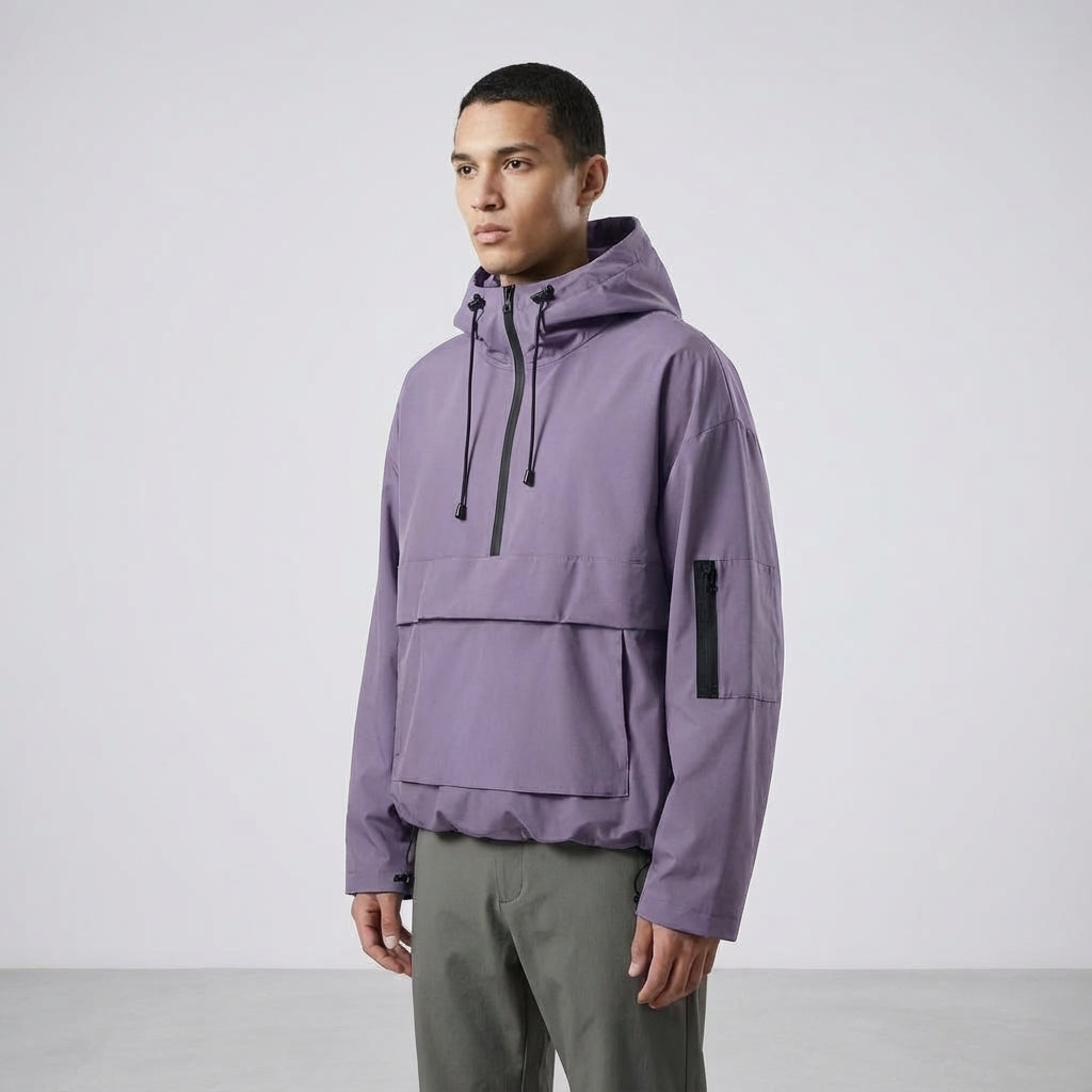 Men's Water Repellent Anorak Jacket