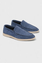 Men's Lightweight Sole Suede Loafers