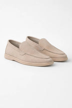 Men's Lightweight Sole Suede Loafers
