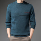 Men's Mock Neck Knit Jumper