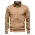 Men's Stand Collar Zip Jacket