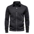 Men's Stand Collar Zip Jacket