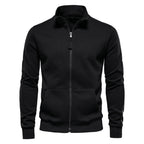 Men's Stand Collar Zip Jacket