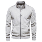 Men's Stand Collar Zip Jacket