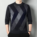 Men's Regular Fit Printed Jumper