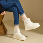 Women's Waterproof Platform Chelsea Boots