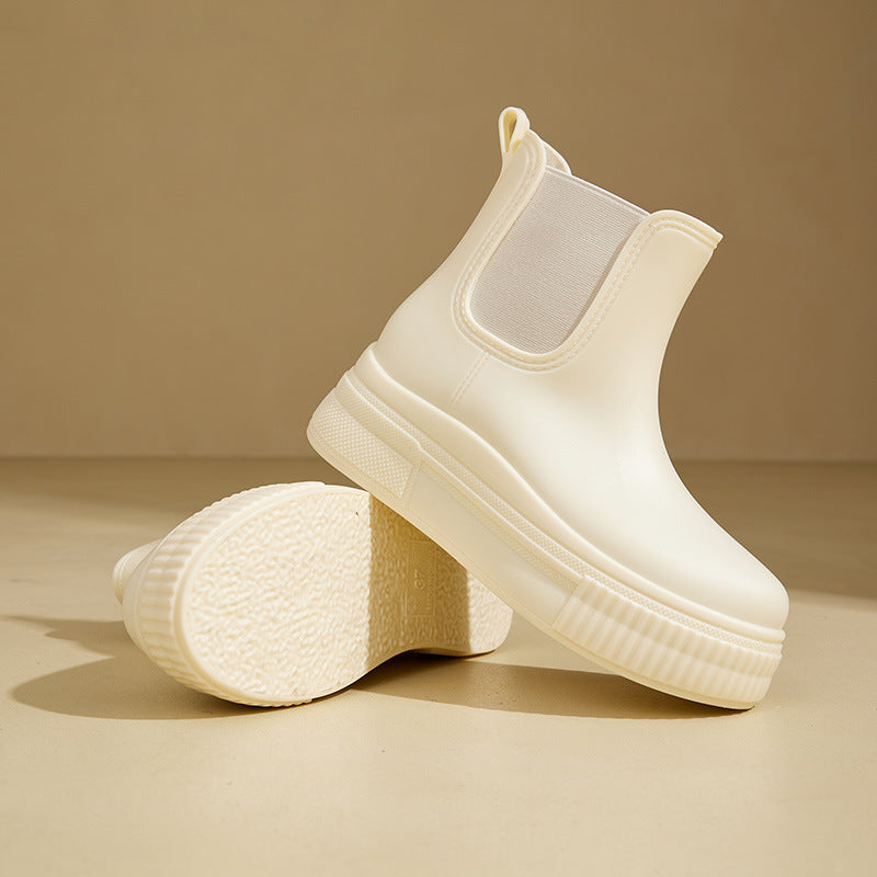 Women's Waterproof Platform Chelsea Boots