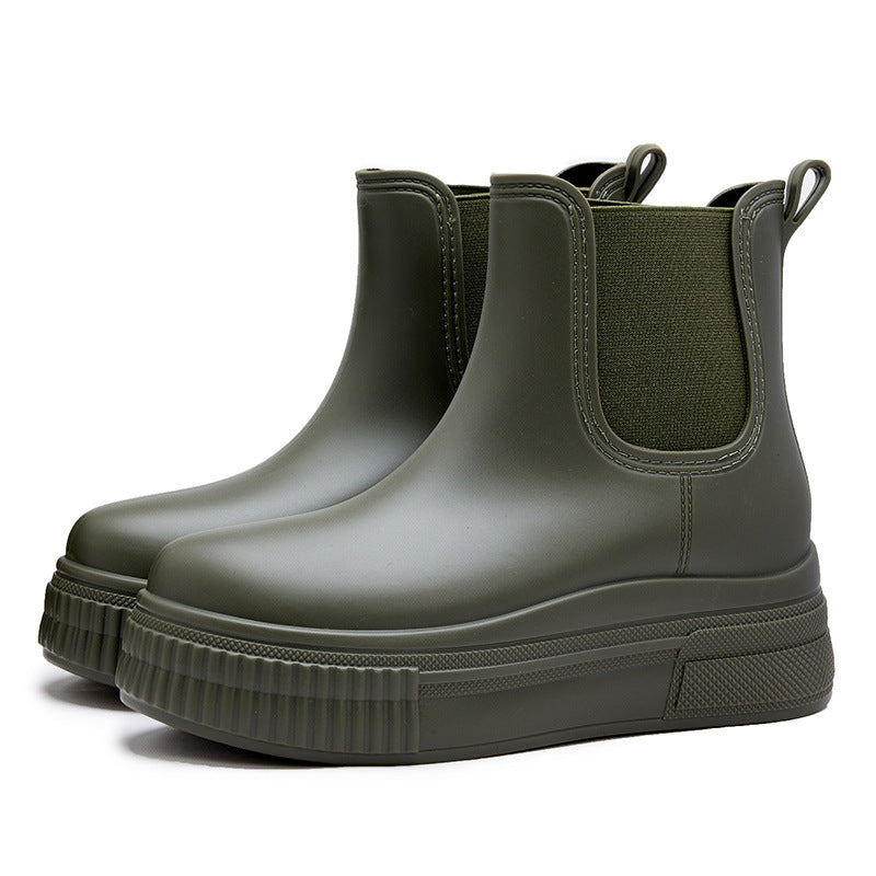 Women's Waterproof Platform Chelsea Boots