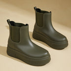 Women's Waterproof Platform Chelsea Boots