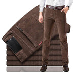 Men's Corduroy Straight Fit Trousers