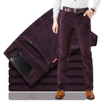 Men's Corduroy Straight Fit Trousers