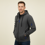 Men's Hooded Utility Zip Jacket