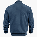 Men's Suede Bomber Jacket
