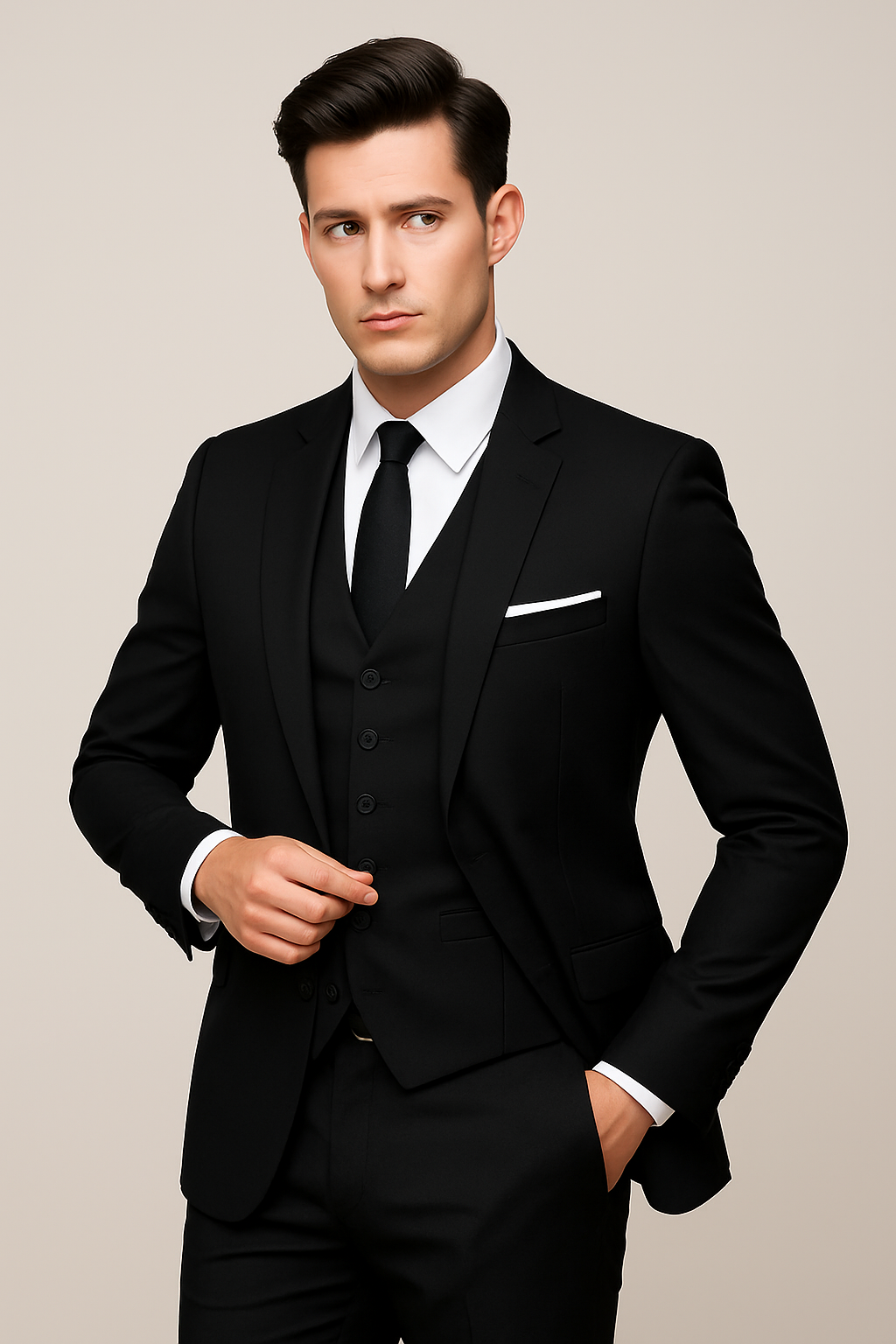 Men's Lightweight Three-Piece Suit