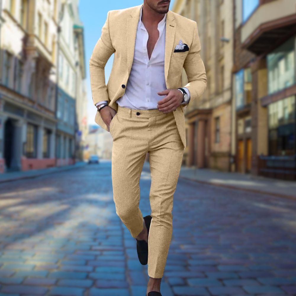 Men's Slim Fit Tailored Suit