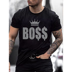 Men's Rhinestone Crown Tee
