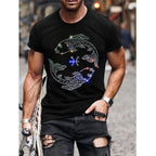 Men's Rhinestone Crown Tee
