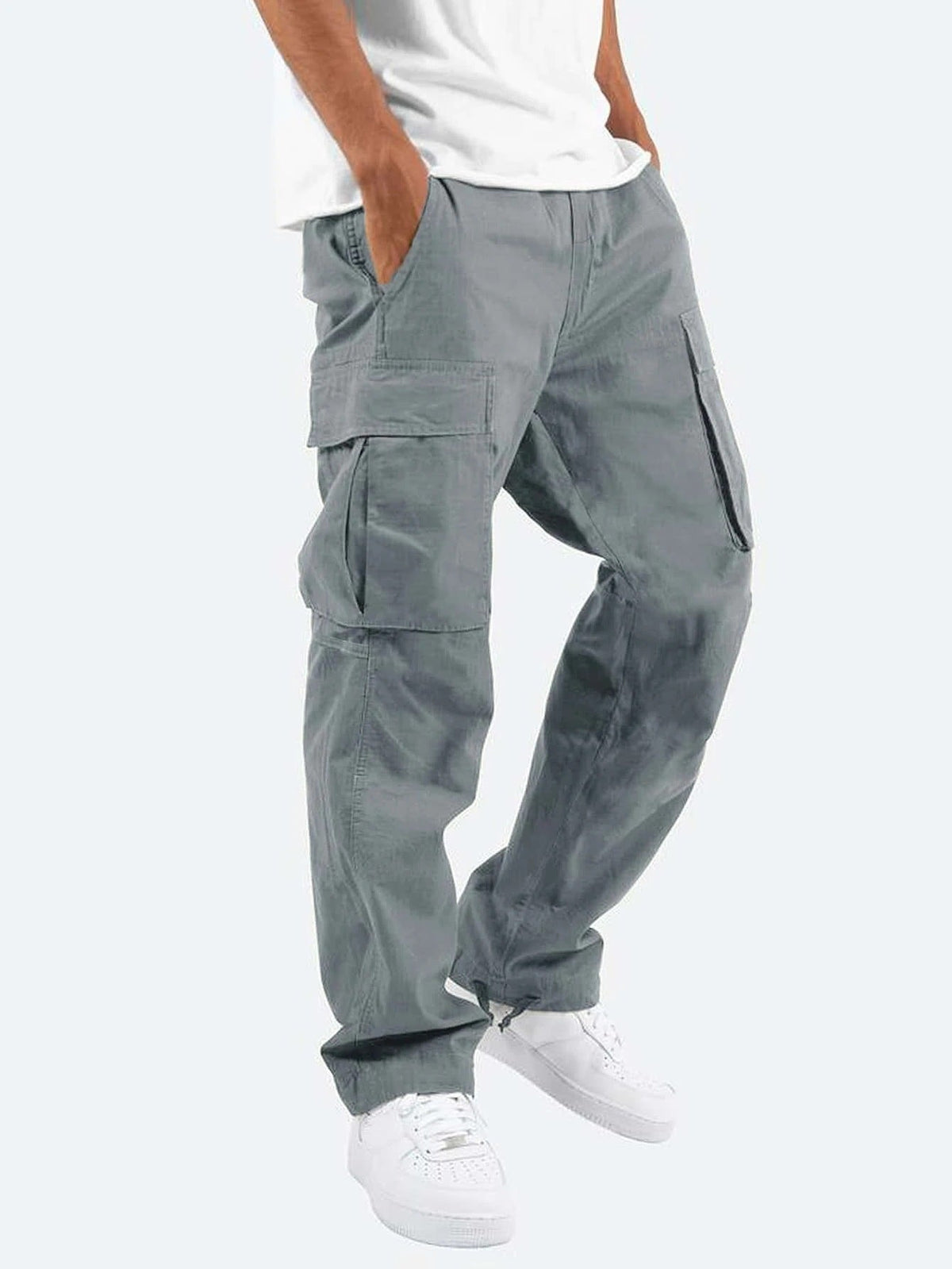 Men's Relaxed Fit Cargo Trousers