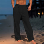 Men's Pleated Travel Trousers