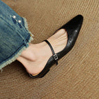Women's Pointed Toe Mule Flats