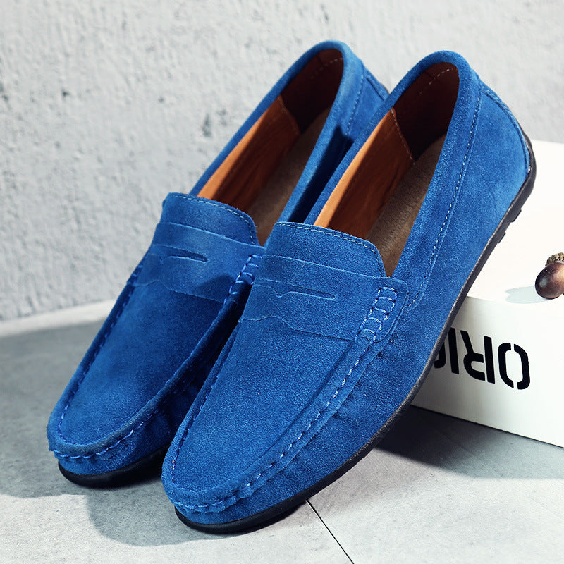 Men's Refined Suede Penny Loafers