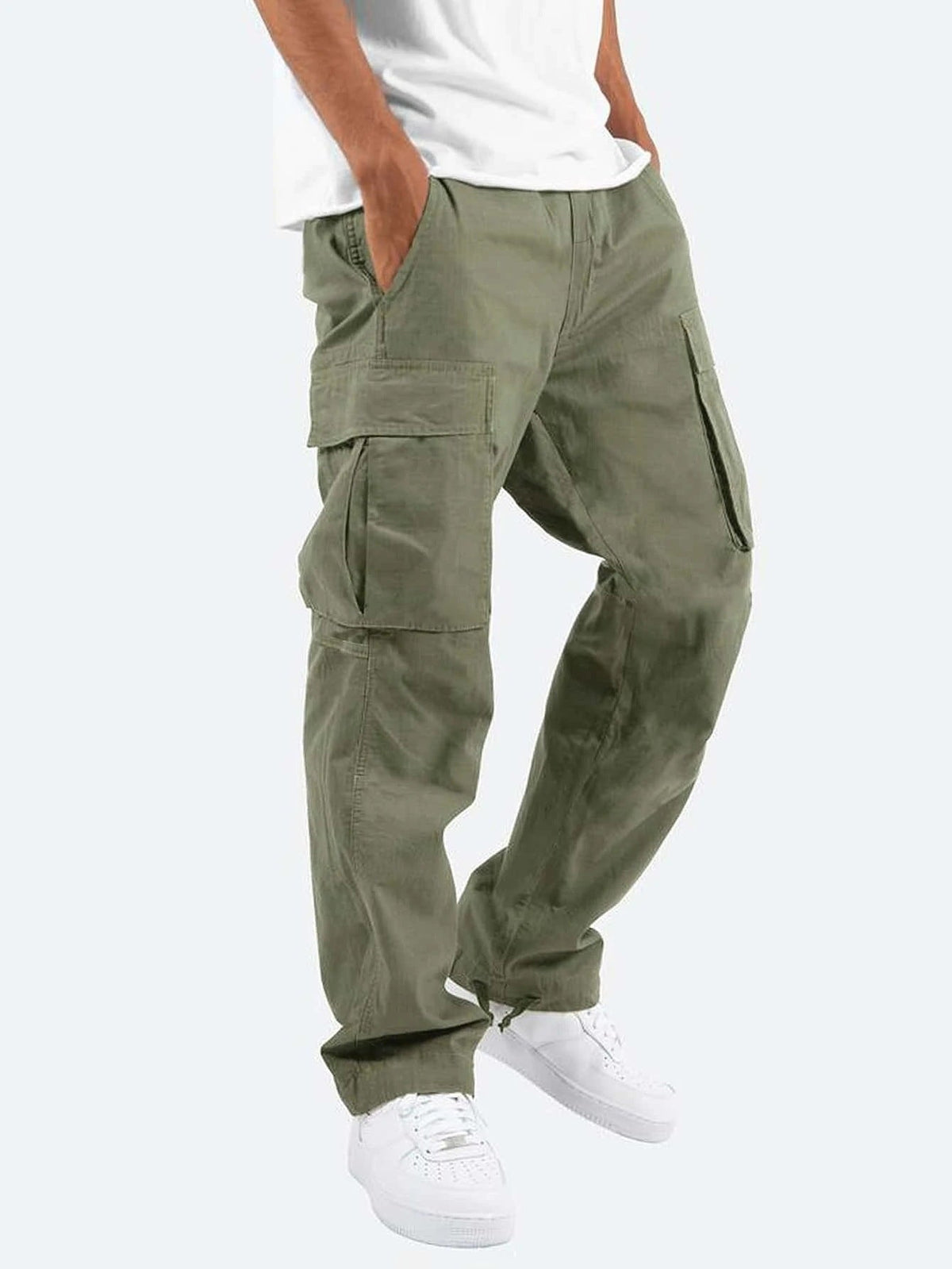 Men's Relaxed Fit Cargo Trousers