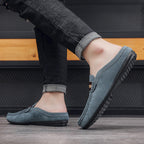 Men's Slip-On Open Heel Loafers