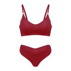 Women's Wireless V-Neck Seamless Bralette