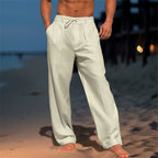 Men's Pleated Travel Trousers