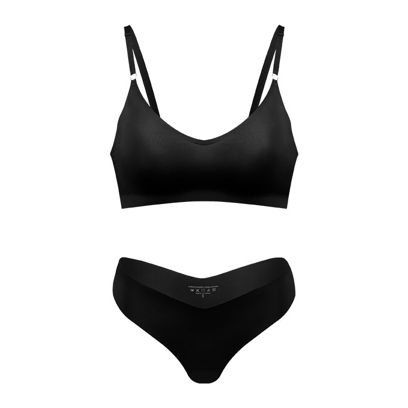 Women's Wireless V-Neck Seamless Bralette