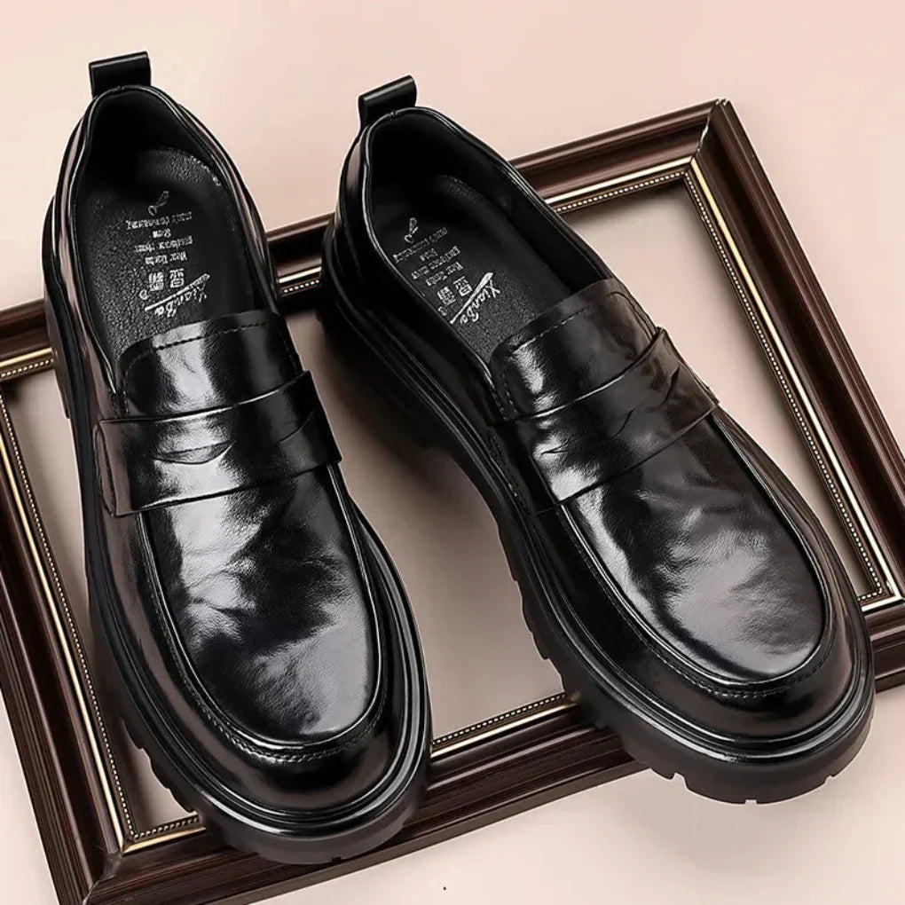 Men's Moc Toe Slip On Loafers