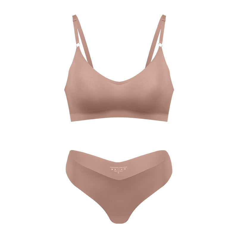 Women's Wireless V-Neck Seamless Bralette