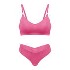 Women's Wireless V-Neck Seamless Bralette