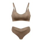 Women's Wireless V-Neck Seamless Bralette