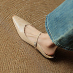 Women's Pointed Toe Mule Flats