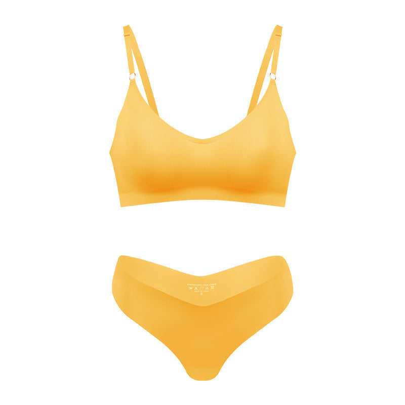 Women's Wireless V-Neck Seamless Bralette