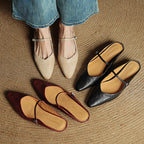 Women's Pointed Toe Mule Flats